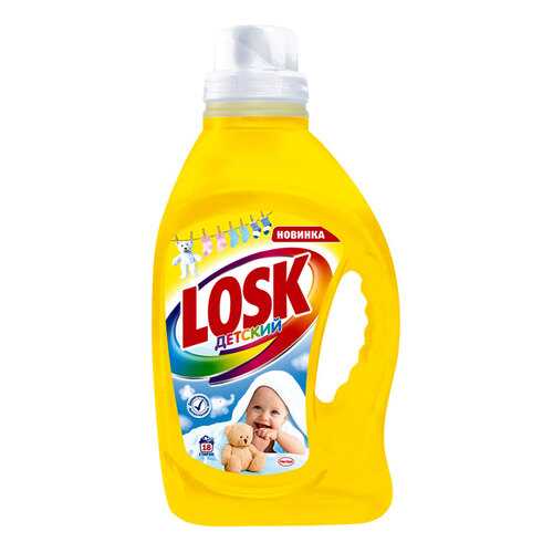 Гель для стирки Losk Active детский 1.46л в Tupperware