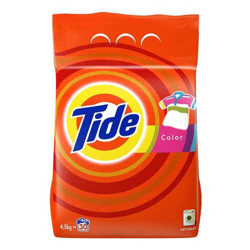 Порошок для стирки Tide color 4.5 кг в Tupperware