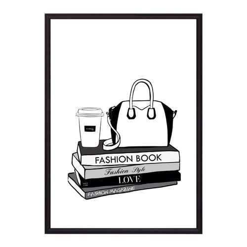 Постер в рамке Fashion book 30х40 см в Tupperware