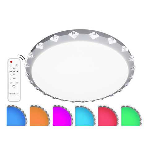 Люстра RGB 80W Natali Kovaltseva, LED LAMPS 81074 Управление с пульта ДУ в Tupperware