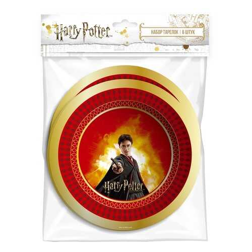 Набор бумажных тарелок ND Play Harry Potter 180 мм 6 штук в Tupperware