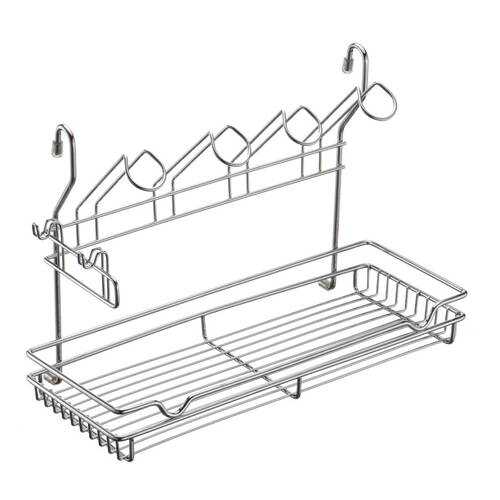 Полка на рейлинг комбинированная MX-420 хром глянец в Tupperware