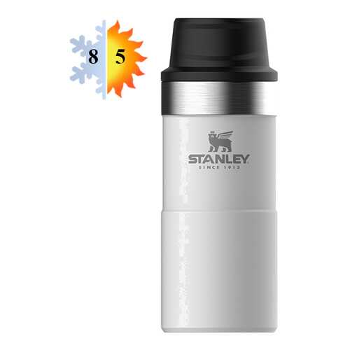 Термокружка 0.35л STANLEY Classic One hand 2.0 - Белая (10-06440-016) в Tupperware